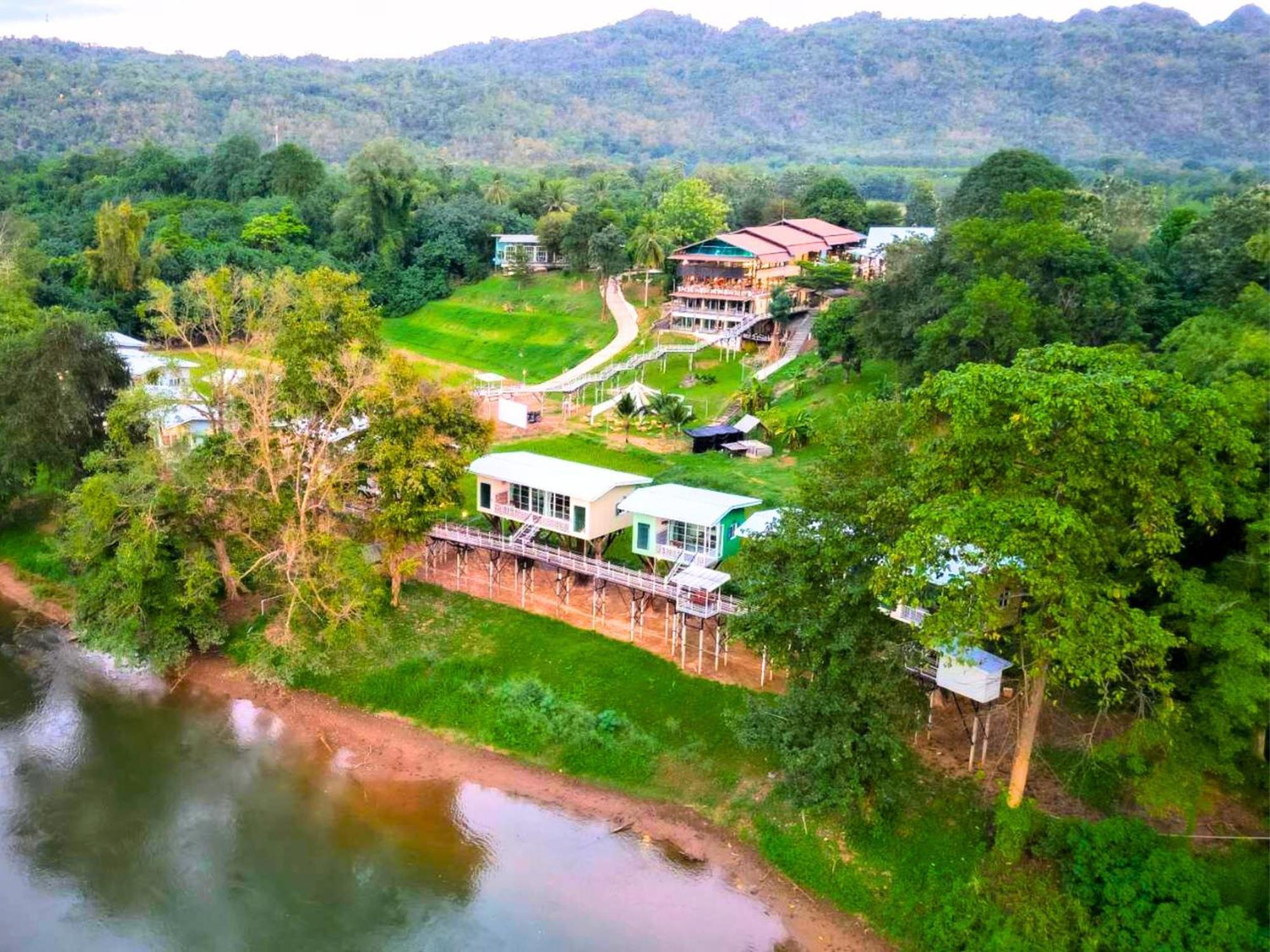 Ban Huai Maenam Noi Yoko River Kwai Resort מראה חיצוני תמונה